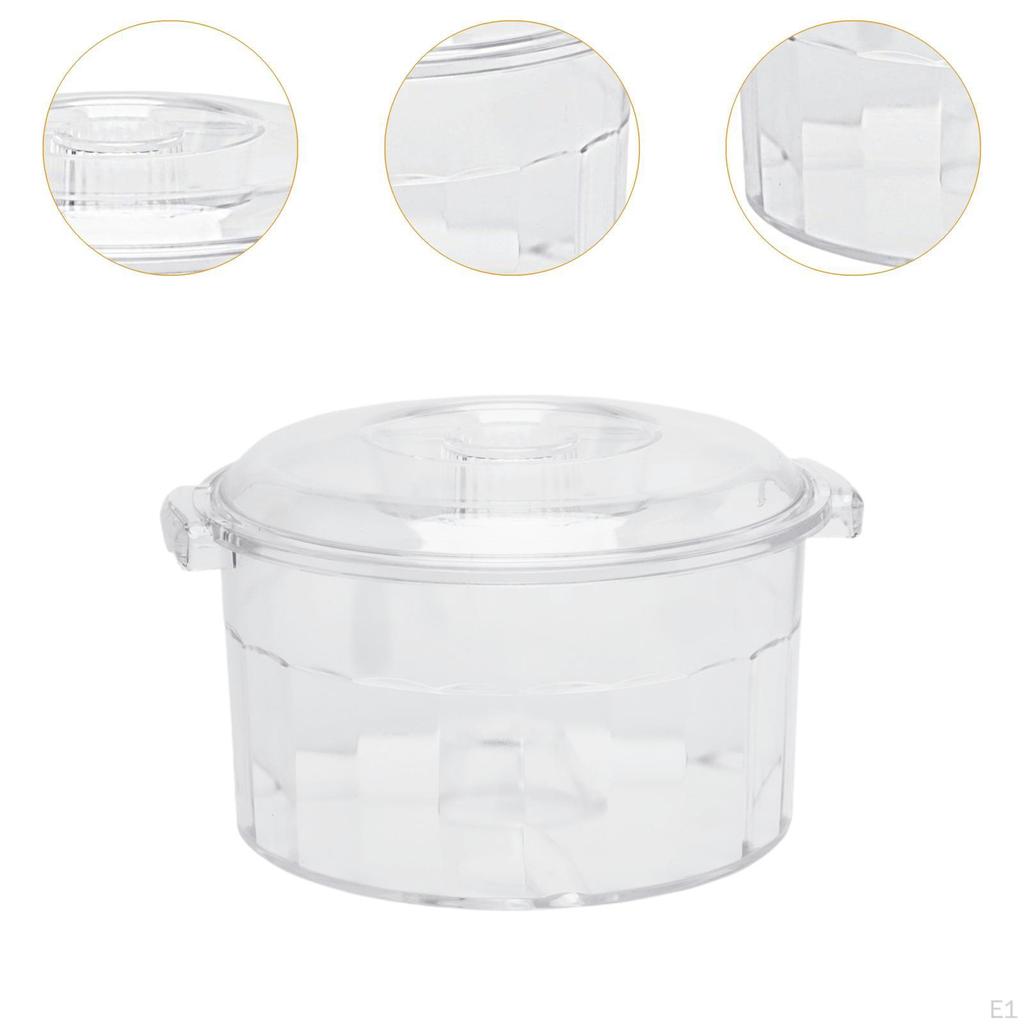 Polierer Trommel Topf Poliermaschine Schüssel Stabile Box Tumbler Behälter zum Entgraten