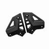 Motorcycle Footrest Foot Peg Protector Heel Protective Cover Guard for  900 2017 Black