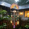 Eco-friendly Crystal Life Tree Dream Catcher Christmas Hanging Ornaments Wind Chime Decoration Pendant