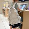 Schoolbag Student Schoolbag Junior High School Girl Large Capacity Cute Star Backpack Ins Wind Students High School Casual Backpack