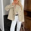 Casual Button Long Sleeve Jacket Women's 2025 Autumn and Winter Fashion New Style