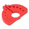 Drill Bit Sharpener 3 12mm Multi Specifications Drill Bit Grinding Sharpener for Angle Grinder Red