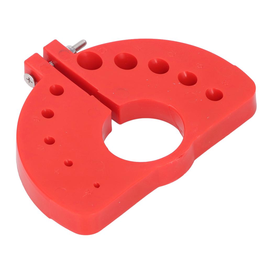 Drill Bit Sharpener 3 12mm Multi Specifications Drill Bit Grinding Sharpener for Angle Grinder Red