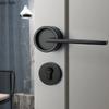 Zinc Alloy Bedroom Door Lock Magnetic Silent Locks Doorknob Yellow Antique Copper Split Lock Home Door Hardware Safety Locks