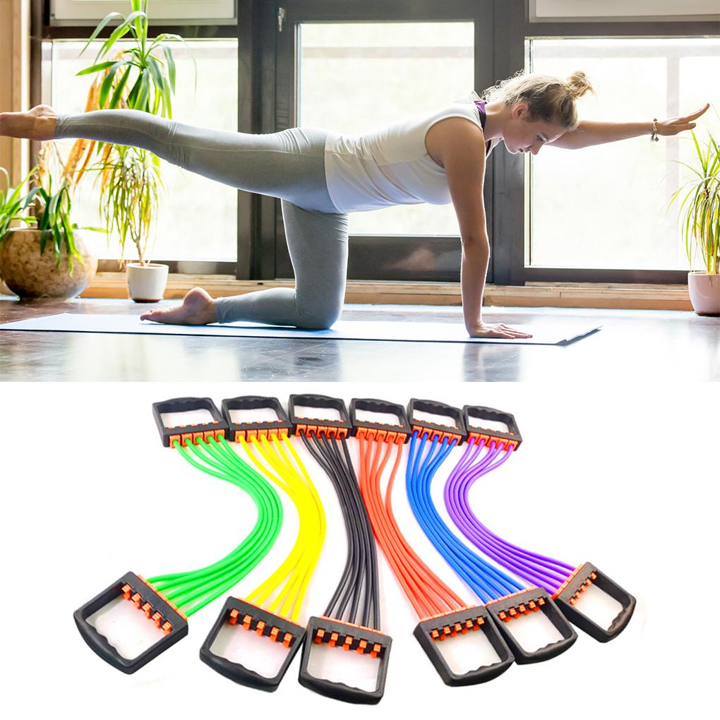 Posilovač hrudníku Pružný expandér Svalový tahák Vícebarevné provedení Kompaktní velikost Dlouhotrvající pružnost Pomocné otvory