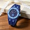 Orologio al Quarzo Unisex con Cinturino Colorato in Silicone per Donna Uomo Moda da Polso