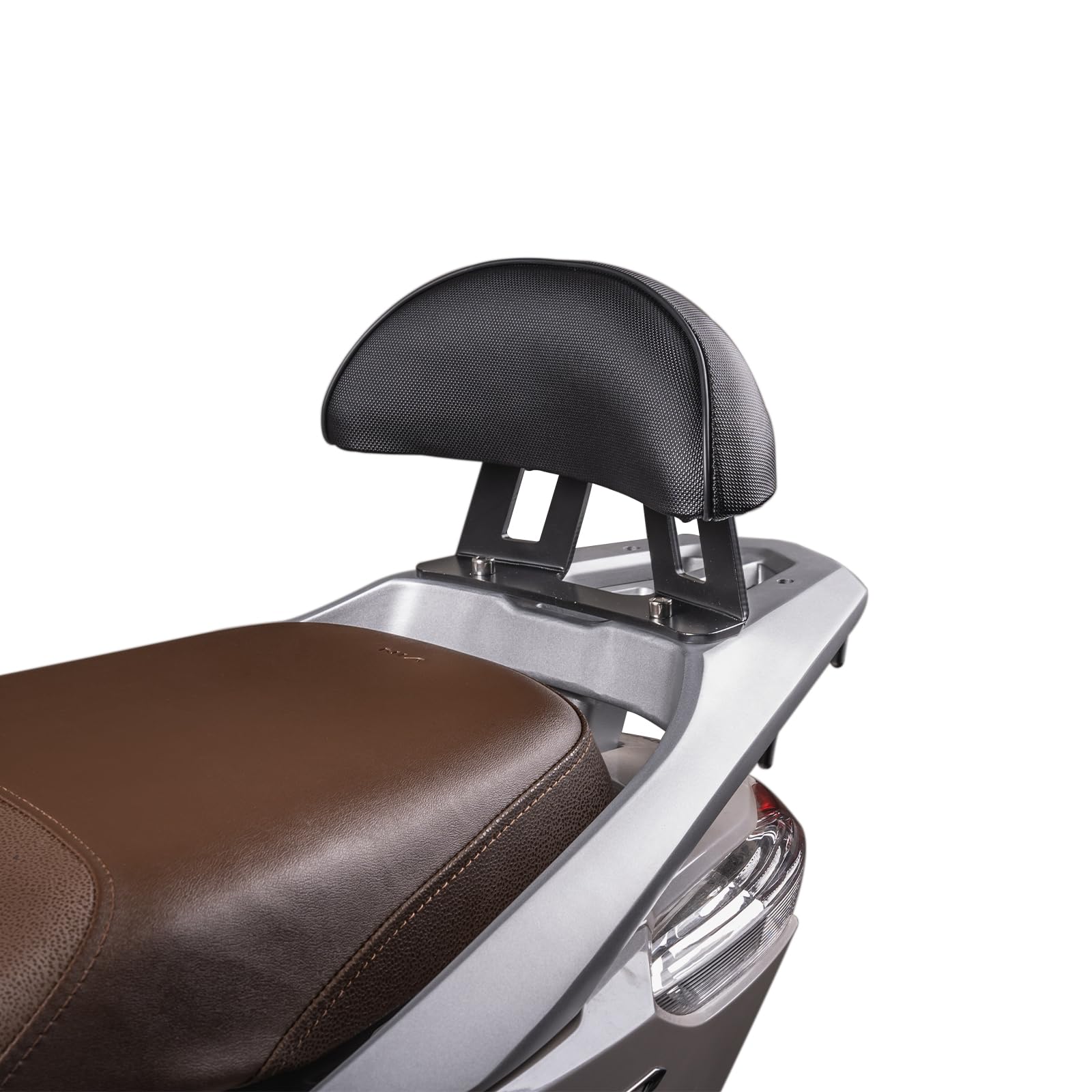 Entrotech Tandem Backrest Set for Lead 125 and Dio 110 SH Mode (Compatible with 2025 New Models), Includes Accessory Tandem Bar, Rear Wing, and Waterp