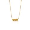 Luxury Titanium Steel Necklace For Women Gold Elegant Pendant Minimalist Design Long Lasting Jewelry