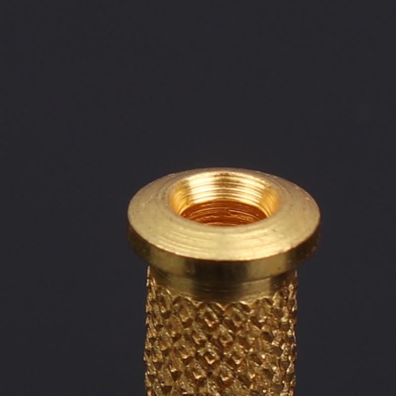 6 Pieces Iron Guitar Through Body String Mounting Ferrules Bushings For Electric Guitar Replacement Parts