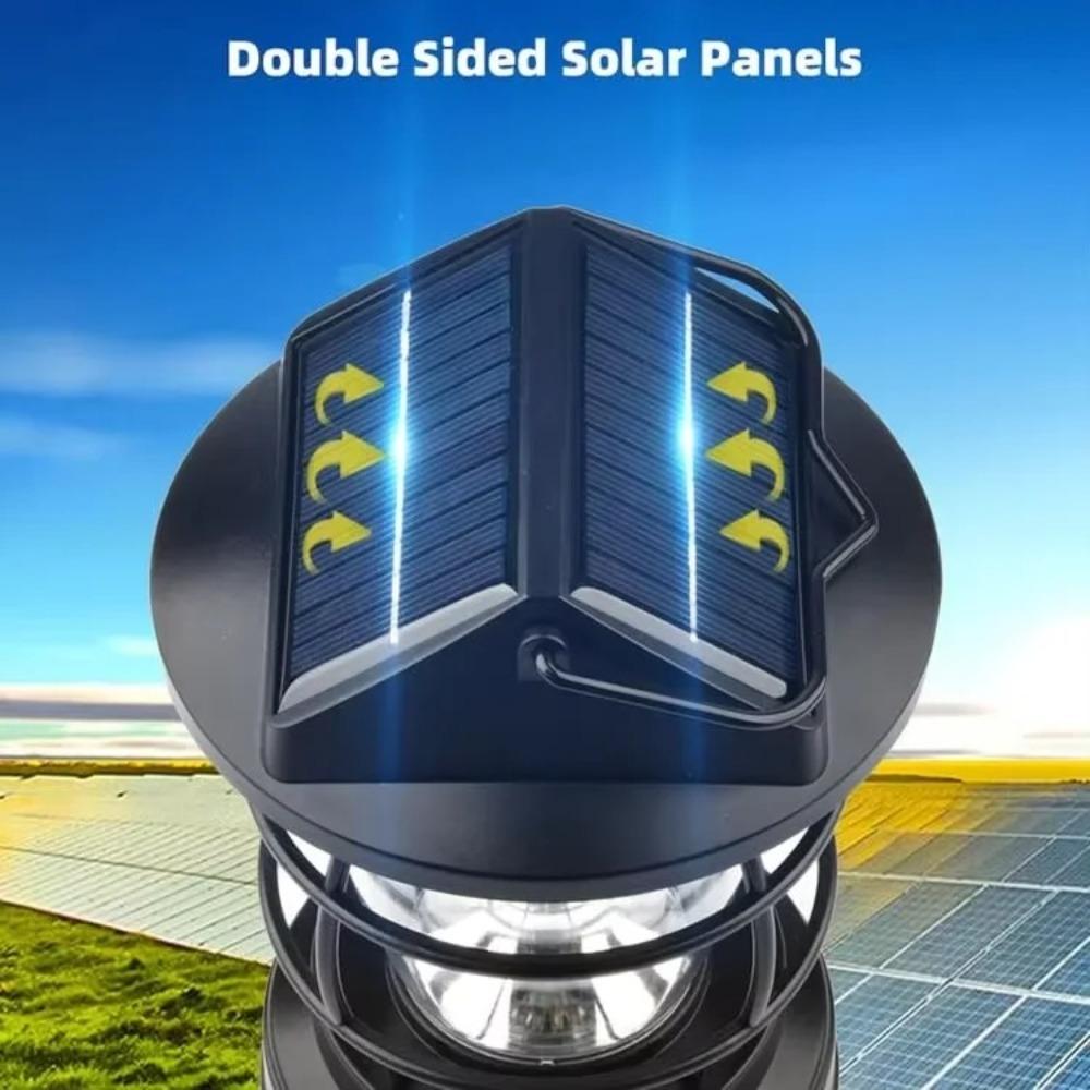 with Handle Solar Camping Lantern Waterproof Solar Horse Light Camping Light  Household Outdoor