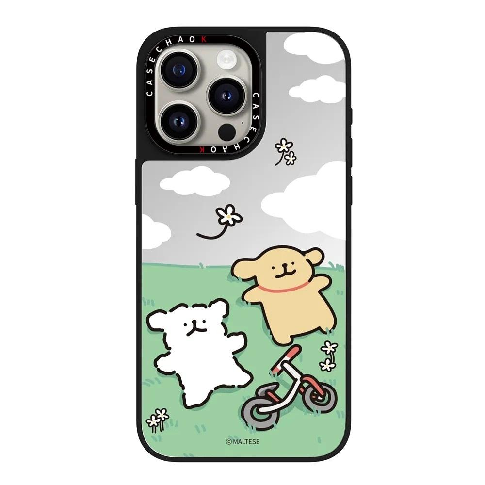 

Line Puppy 16Pro for IPhone15ProMax for Apple 14Pro Phone Case 13 Anti-fall For Apple 11