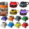 Funny Car Shaped Coffee Mug Fashion Unique Handmade Beetle-Shaped Coffee Cup Novelty Car-Shaped Tea Cup for Car Fan Water Drink