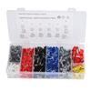 1800Pcs/Box Electrical Wire Connectors 8 Types Adjustable Wire Crimp Terminals Ferrule Crimping Tool