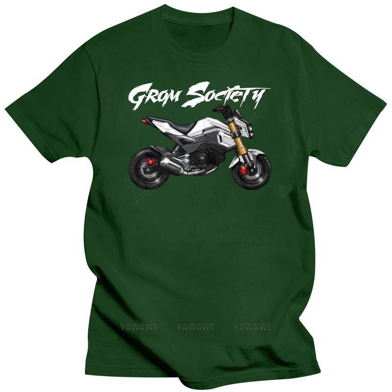 Японский Мотоцикл Msx125 Grom - Общество мода хлопок Футболка Sf Msx125Sf Мотоцикл Msx 125 D Футболки S