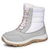 Women Thigh High Boots Platform Fur Warm Snow Boots Winter Shoes Waterproof Slip on Women Comfortable Outdoor Ankle Hiking Boots