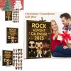 Weihnachts-Blindbox-Serie mit Acryl-Rockbandfiguren für festliche Baumdekorationen