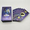 Neues Muster Goldfolie Tarotkarten Hexe Göttlich Prädiktives Brettspiel Wasserdicht Geheimnis Deck Für Anfänger Und Sammler