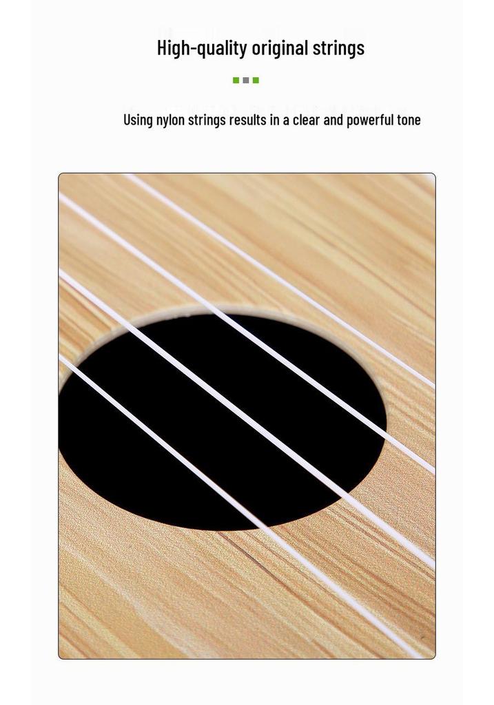 21-Inch Carbon Fiber Ukulele for Beginners