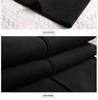 Women's High-Waisted Wool Wide-Leg Pants, Autumn/Winter Flare, Loose-Fit, Nine-Tenths Length.