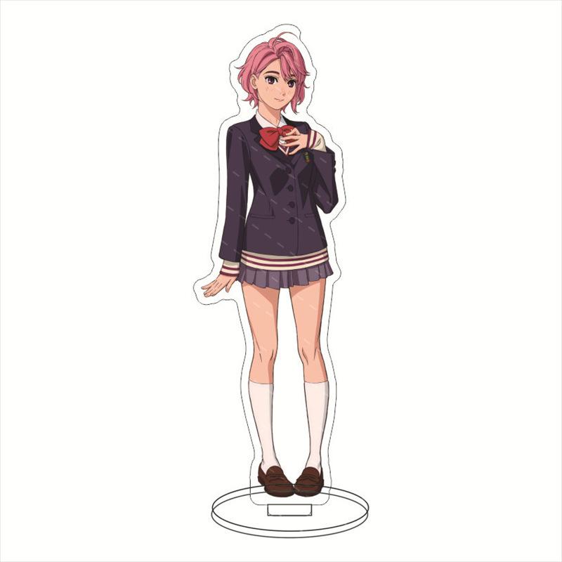 Anime DAN DA DAN  Momo Ken Aira Seiko Acrylic Figure Keychain  Cosplay Exhibition Gift  Acrylic Stand Doll Dandadan Model