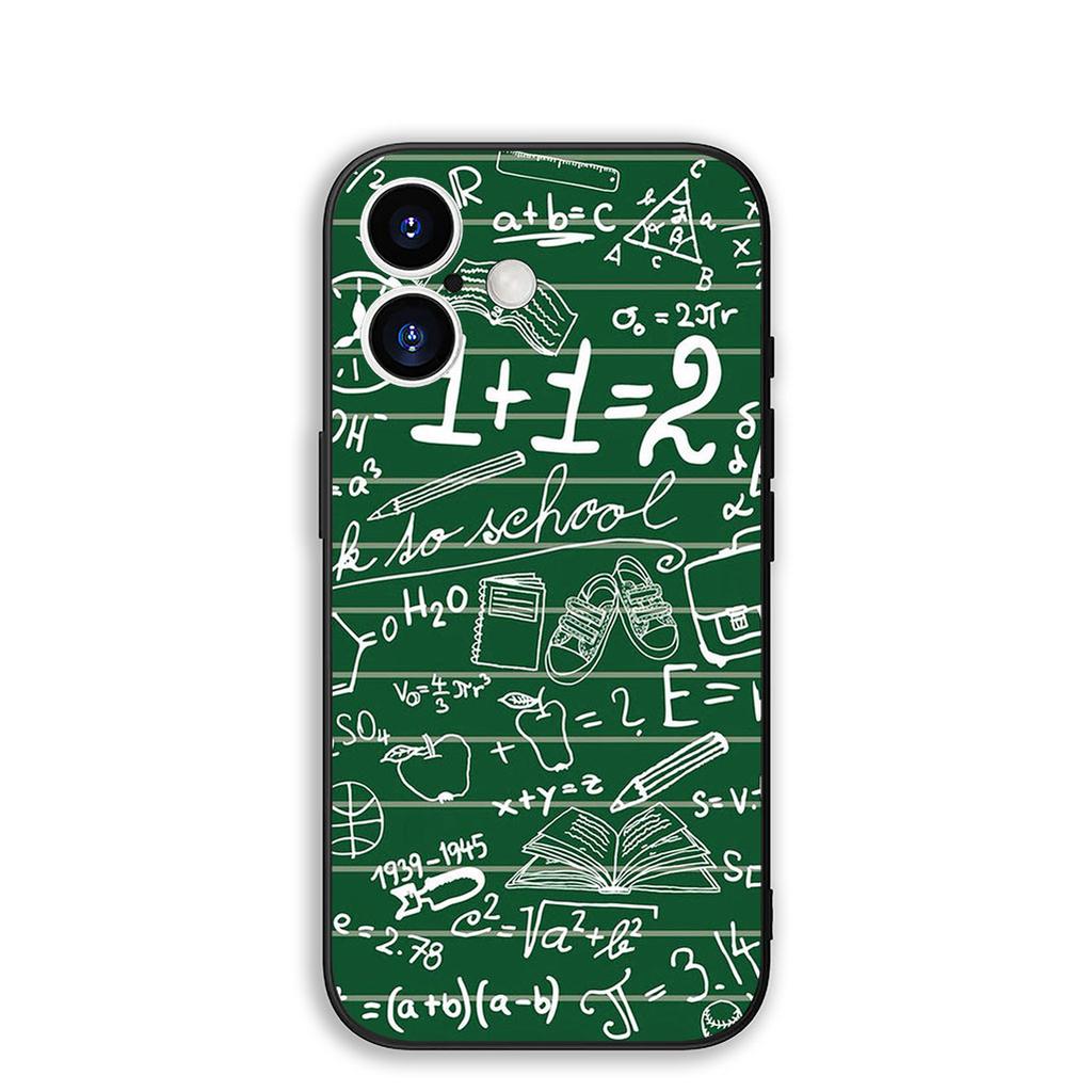 Cover for Apple iPhone 16 15 14 11 Pro Max 6 7 8 Plus + SE2 SE3 SE 2022 2020 8+ Phone Case Chemistry Science Chemical Maths