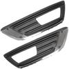 Ford Focus III Fl 12-16 Z Halogenami Grill W Przednim Zderzaku Czarny + Chrom Lewy + Prawy 2 Szt.. Zestaw