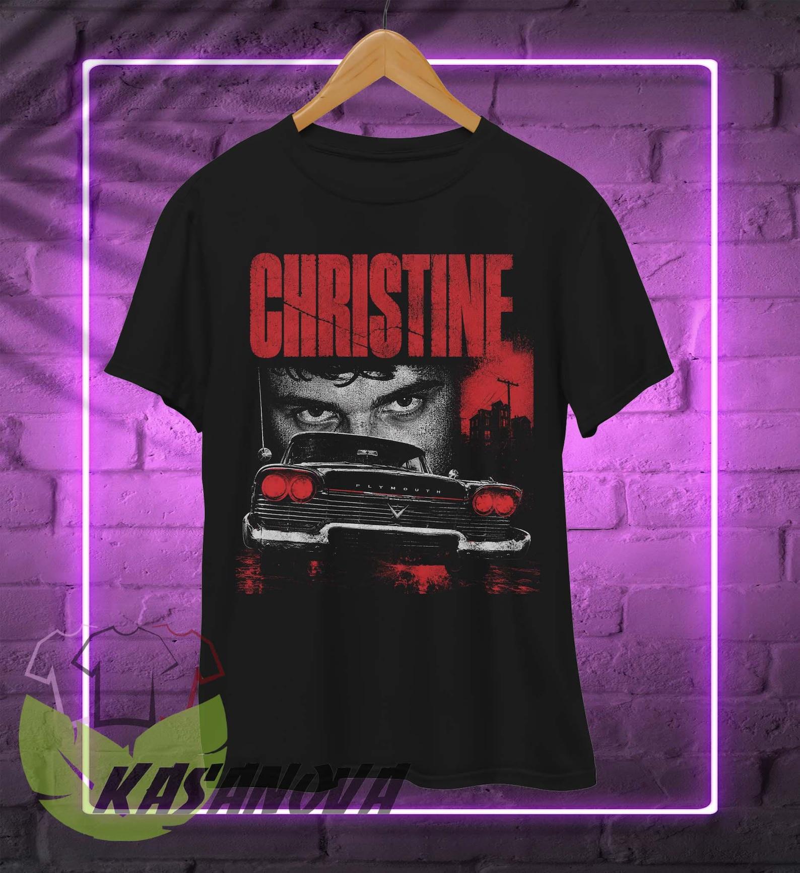 Christine Horror Movie T-Shirt, Stephen King John Carpenter Film Tee S