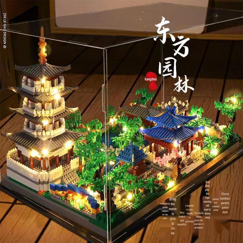 Hangzhou West Lake Advanced Micro-Particle Building Blocks: Challenging Large-Scale Construction Toy for Adults