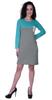 Moomaya Womens T-shirt Dress Full Sleeve Sequin Patch Pocket Summer Dresses