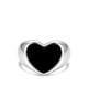 Nonenon Black Love Rng Silver925