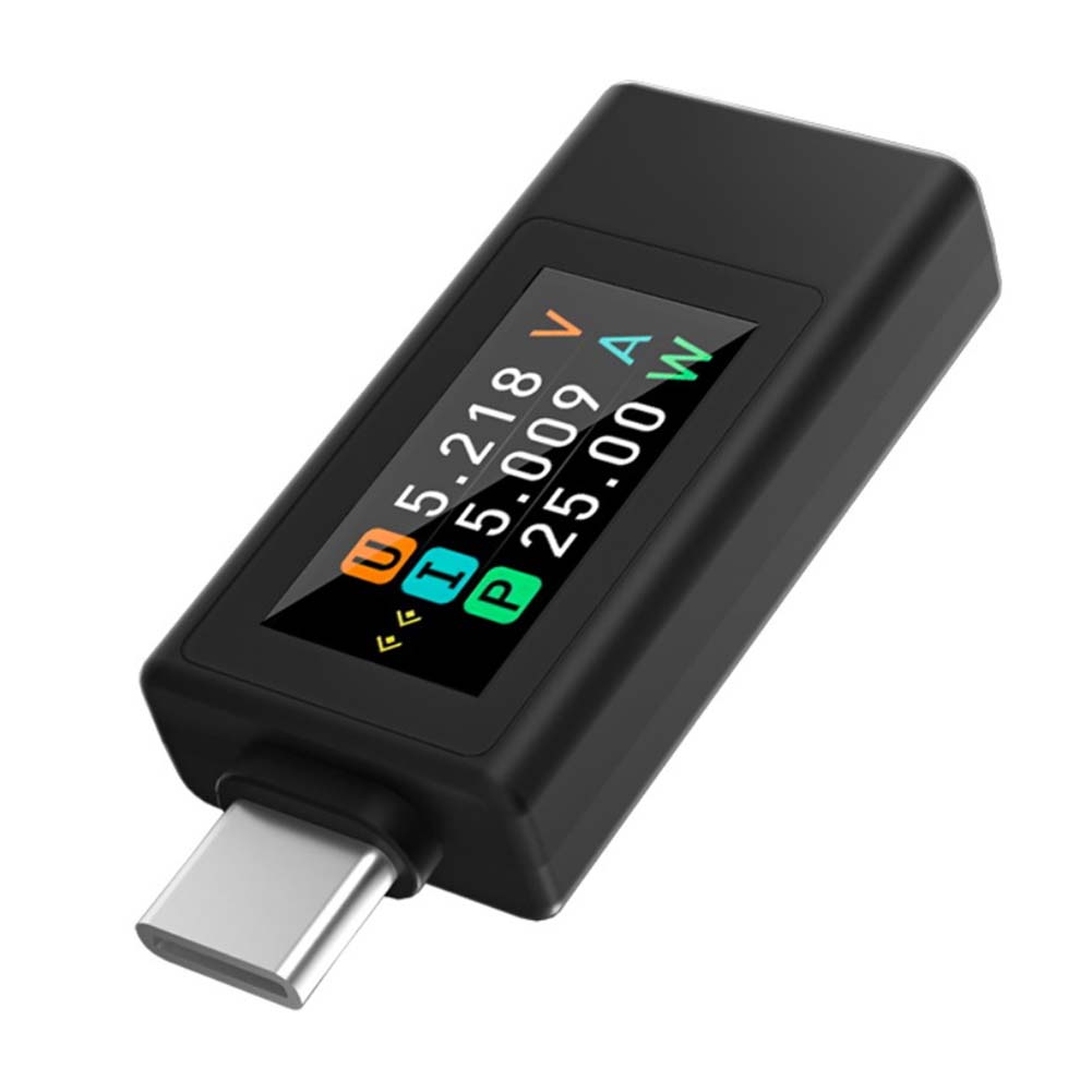 Real-time Power Measurement USB-C Current Tester Appliance Charging Monitoring For USB-C Devices Accurate Power Measurement Tool