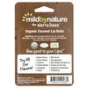 Mild By Nature Sierra Bees™, Organic Lip Balm, Coconut, 4 Pack, 4.25g (0.15oz) Each