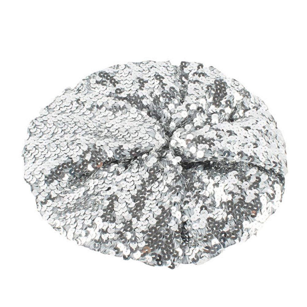 Women Fashion Shimmer Sequin Cap Chic Unique Beret Stage Performance Cap
