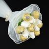 100pcs DIY Chocolate Ball Holder Plastic Chocolate Ball Case  Flower Candy Ball Bouquet
