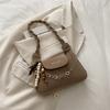 Simple Crossbody Matte Texture Chain Single Shoulder Simple New Fashion Texture Small Square Bag Women