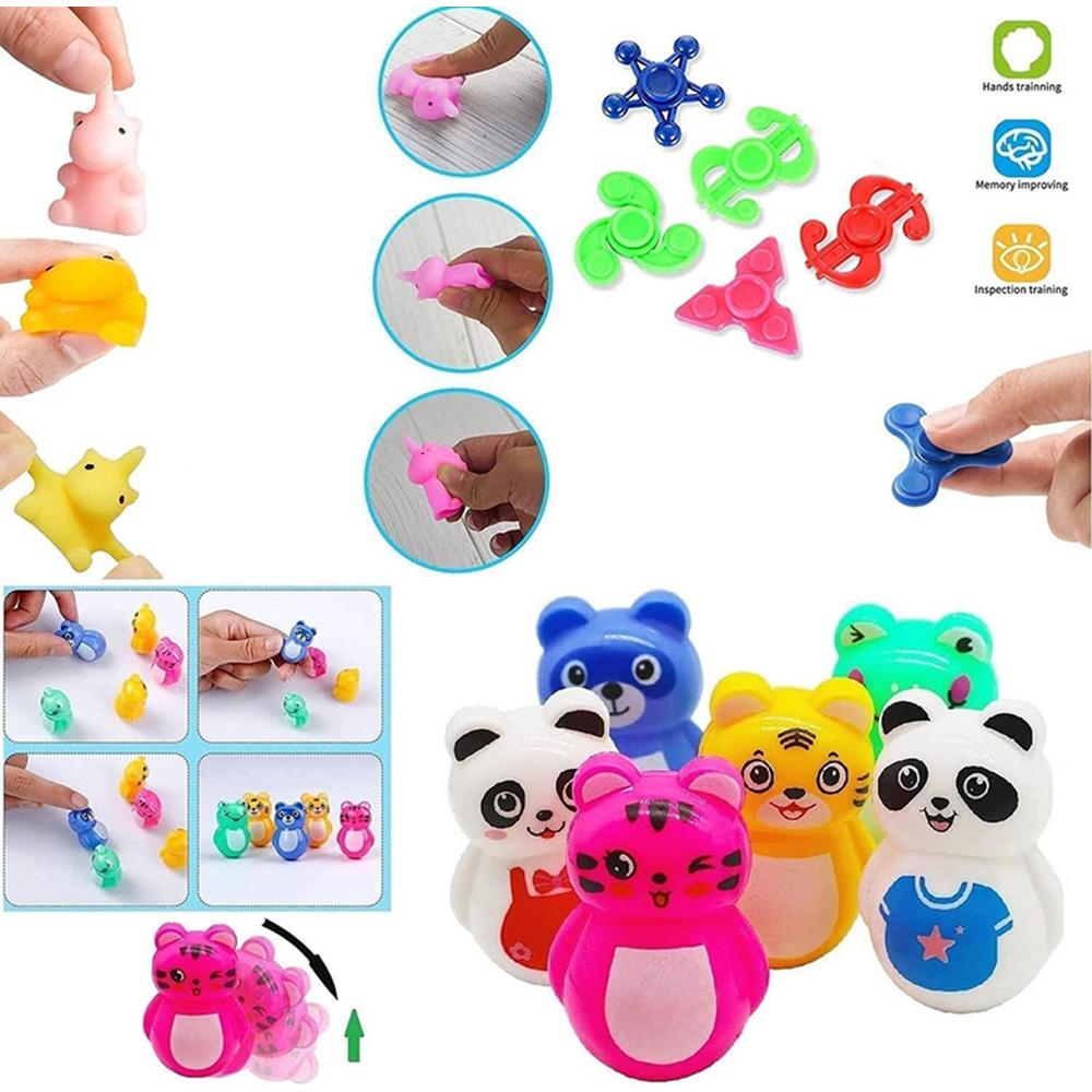 135/206Pcs Fidget Toy Pack Stuffers  Sensory Toys For Stress Relief Adhd & Anxiety Classroom Prizes Carnival Treasure