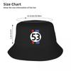 Herbie Stripes 53 Bucket Hats Panama Hat Children Bob Hats Outdoor Cool Autumn FisherUnisex Hats For Summer Beach Fishing Caps