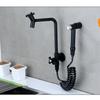 304 Stainless Steel Kitchen Sink Cold Water Faucet Multi-function Spray Gun Single Cold Faucet Balcony Pool Tap