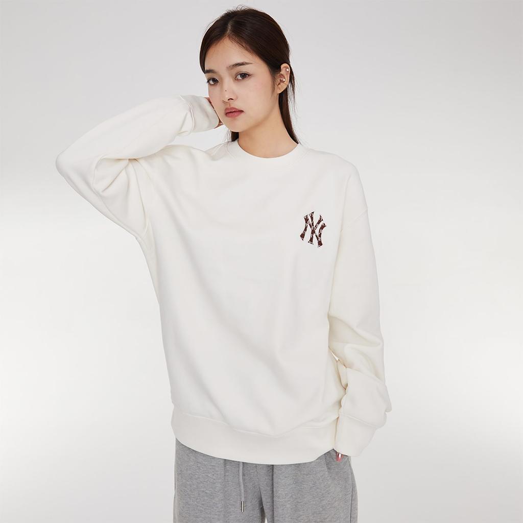 MLB New York Yankees Sweatshirt Unisex White 3AMTM1234-50CRS