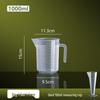ZISIZ Commercial Large Plastic Measuring Cup