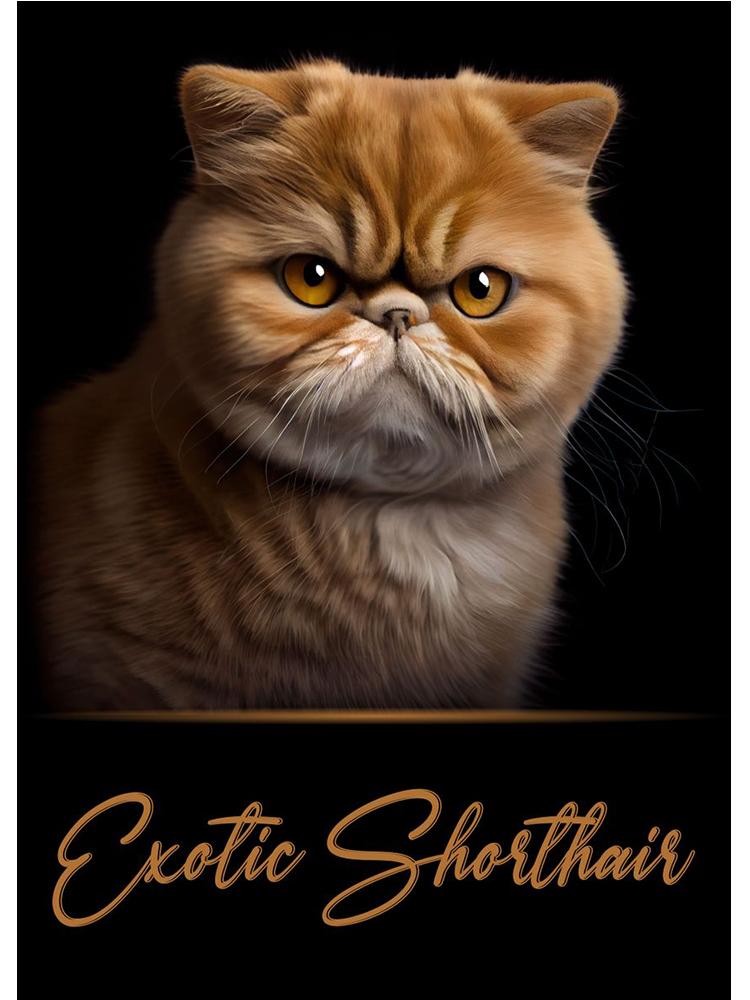 Cats Breeds Balinese Chausie Cheetoh Cat Portrait Poster Canvas Painting Abstract Animal Pet Wall Picture Living Room Home Decor