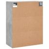Wall Cabinet Concrete Grey 69.5 x 34 x 90 cm