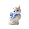Cute Cat Ceramic Vase Art Flower Detector Creative Ornaments Light Luxury Ceramic Vase Hydroponic Flower Arrangement Accessories