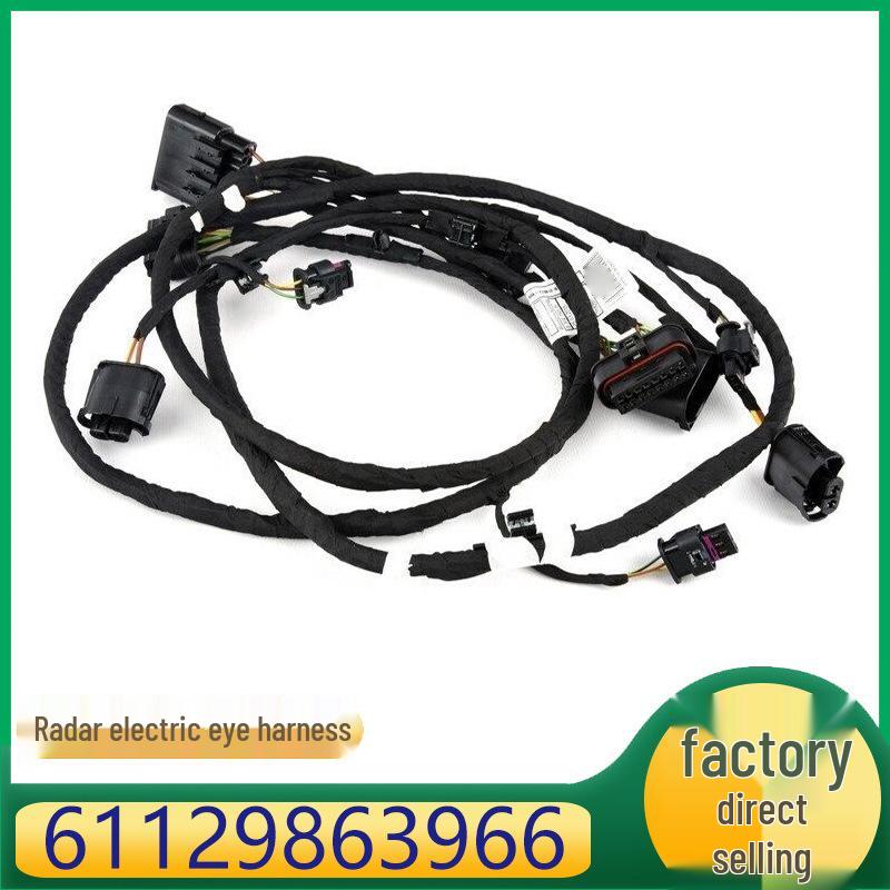 

BMW 5 Series Rear Bumper Reversing Radar Wiring Harness 61129863966 Kazhi Sheng