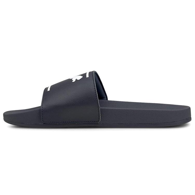 PUMA Leadcat Future Comfort Slide Black White Men s 380673-01 EU 38