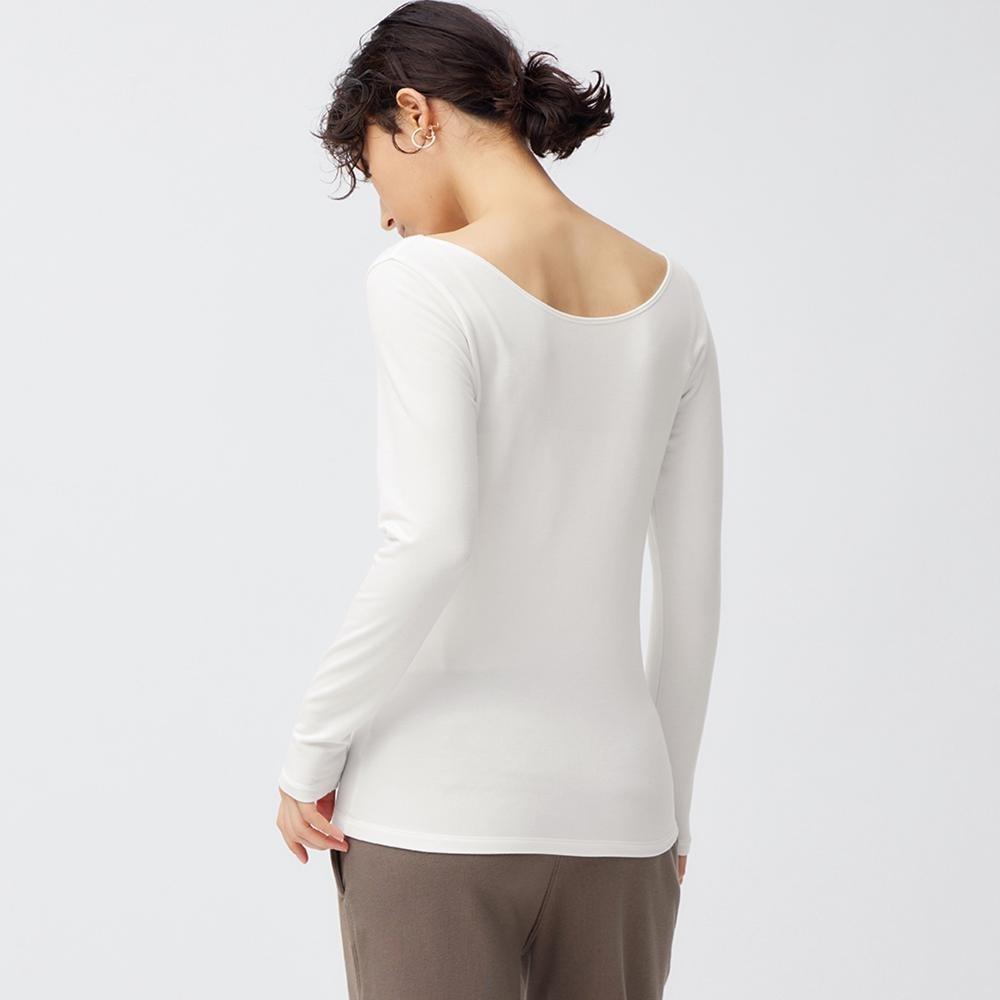 Gu STyle HeaT ExTra Wide Neck T  Long Sleeve 
