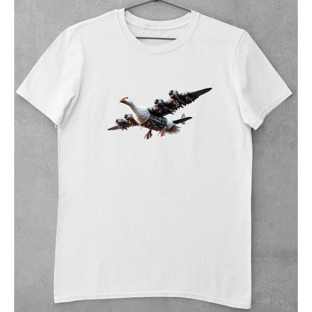 Bombombini Gusini Funny Italian Brainrot Goose Men T-shirt Trend Y2k Short Sleeve T-shirts Women Harajuku Vintage Style T Shirts