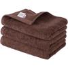 Bloom Imabari Towel Leon Face Towel Set of 3 San Joaquin Cotton (Brown)