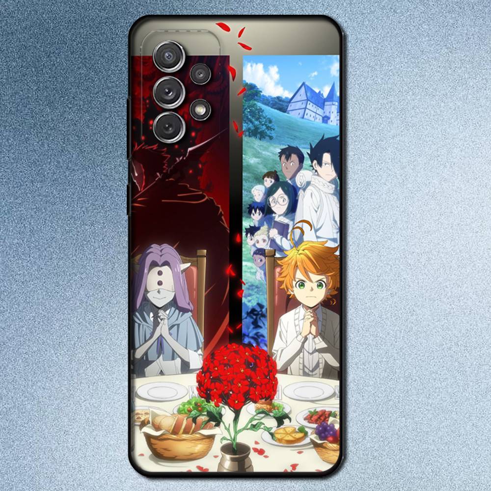 The P-Promised N-Neverland Phone Case For Samsung S25,S24,S21,S22,S23,S30,Ultra,S20,Plus,Fe,Lite,Note,10,9,5G Black Cover