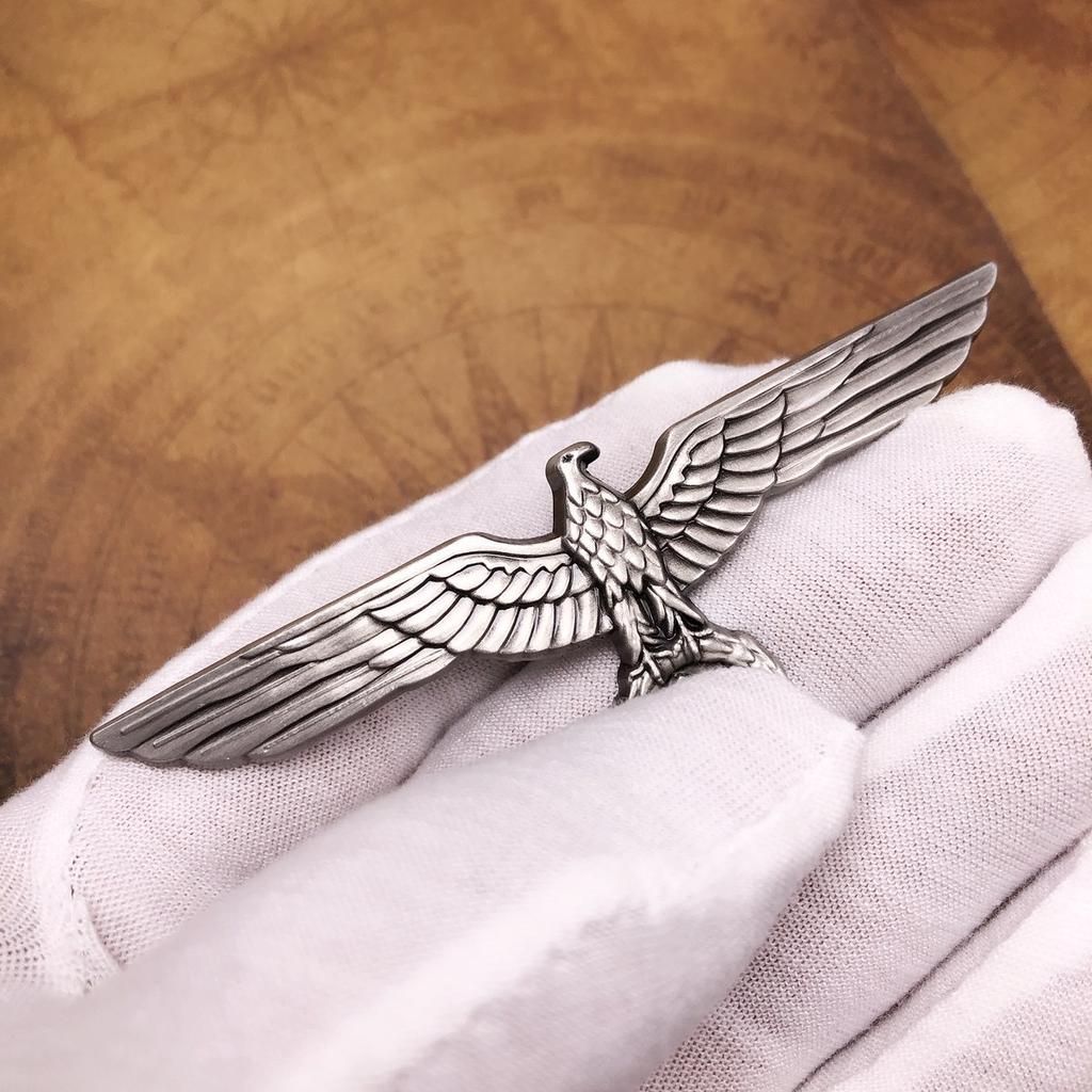 German Eagle Metal Badge, Foreign Medal, Commemorative Medal, Soviet Medal, Eagle Brooch, Military Enthusiast Badge